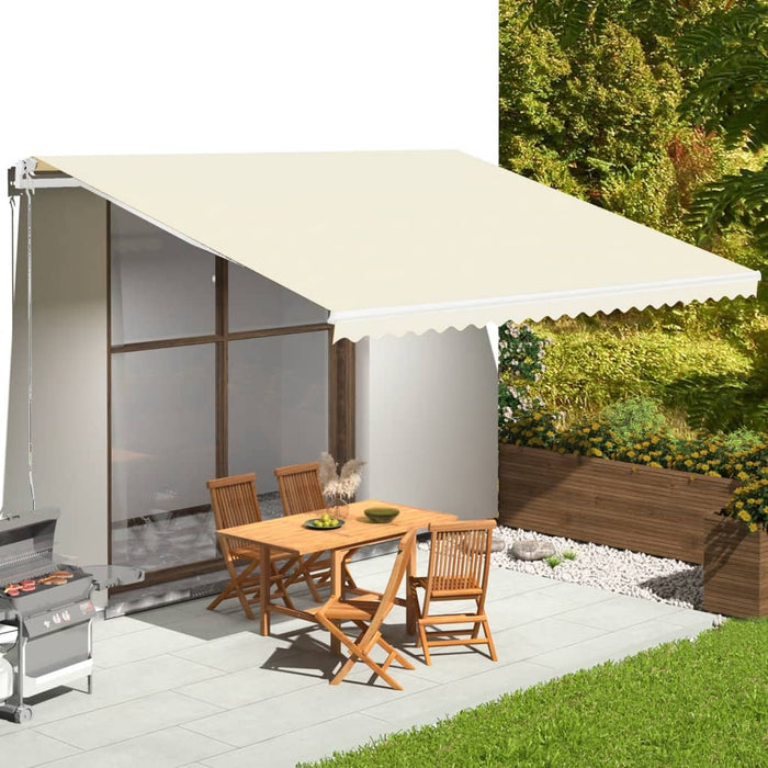 Pânză de rezervă copertină, crem, 5x3,5 m - WALTI WALTI