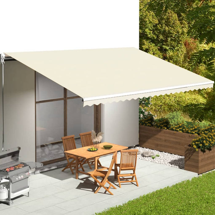 Pânză de rezervă copertină, crem, 6x3,5 m - WALTI WALTI