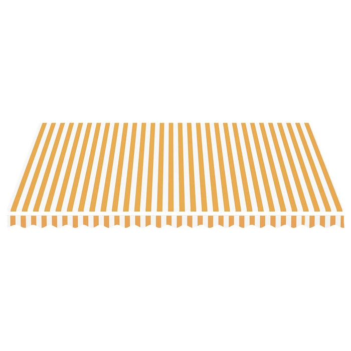 Pânză de rezervă copertină, galben și alb, 4,5x3,5 m - WALTI WALTI