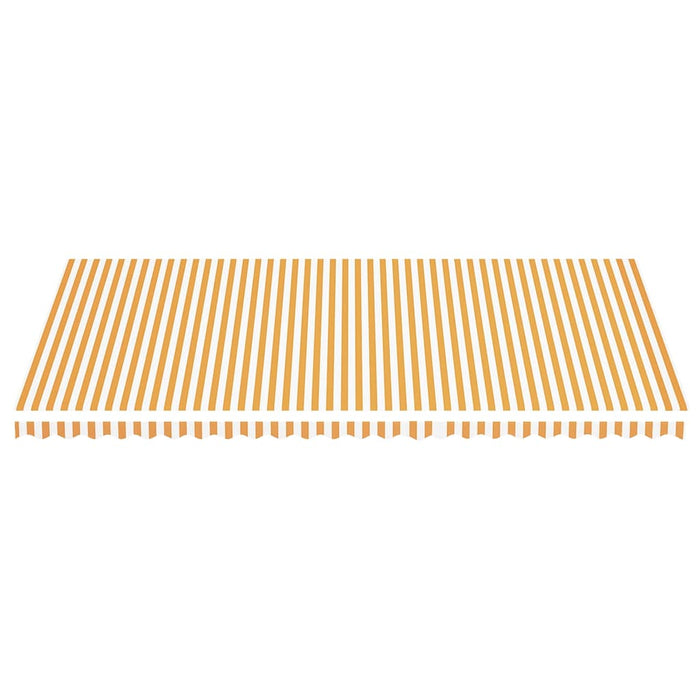 Pânză de rezervă copertină, galben și alb, 6x3,5 m - WALTI WALTI