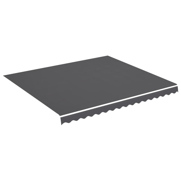 Pânză de rezervă copertină, antracit, 4x3,5 m, poliester WALTI