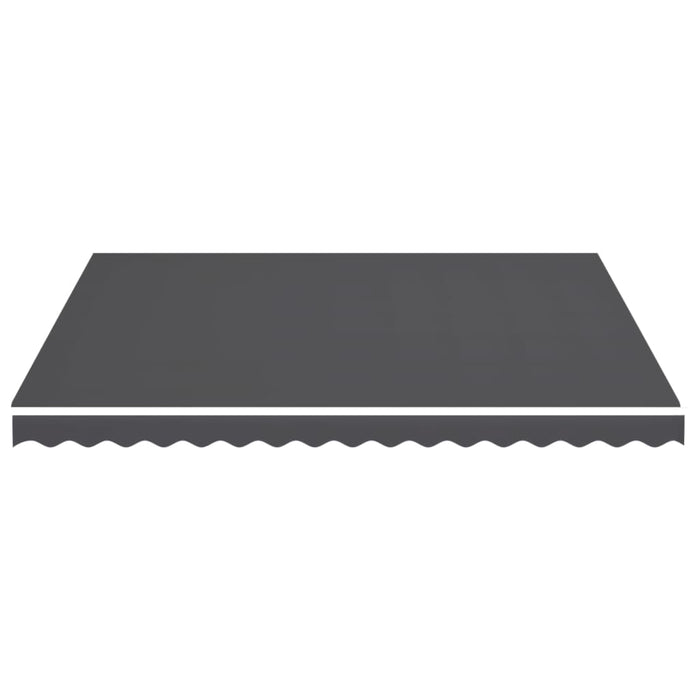 Pânză de rezervă copertină, antracit, 4x3,5 m, poliester WALTI