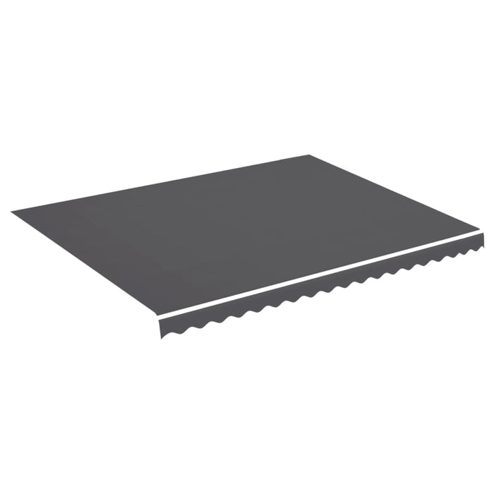 Pânză de rezervă copertină, antracit, 4,5x3,5 m, poliester WALTI