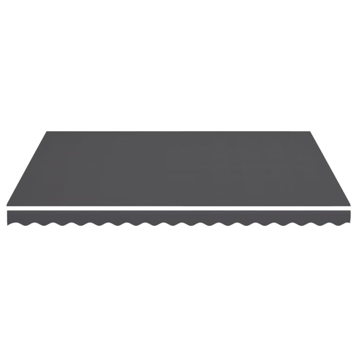 Pânză de rezervă copertină, antracit, 4,5x3,5 m, poliester WALTI