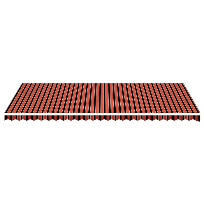 Pânză de rezervă copertină, portocaliu și maro, 6x3,5 m - WALTI WALTI