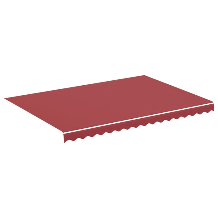 Pânză de rezervă copertină, roșu vișiniu, 3,5x2,5 m, poliester WALTI