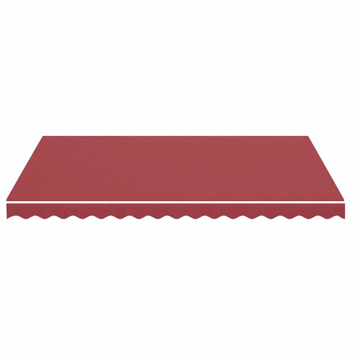 Pânză de rezervă copertină, roșu vișiniu, 4x3 m, poliester WALTI