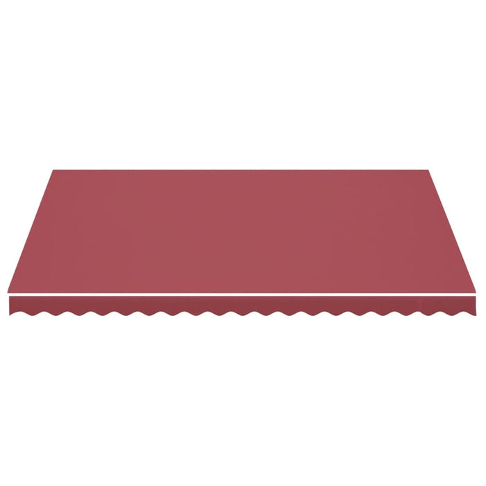 Pânză de rezervă copertină, roșu vișiniu, 4,5x3,5 m, poliester WALTI