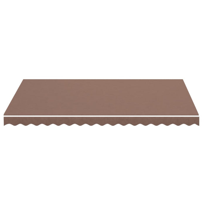 Pânză de rezervă copertină, maro, 3,5x2,5 m, poliester WALTI