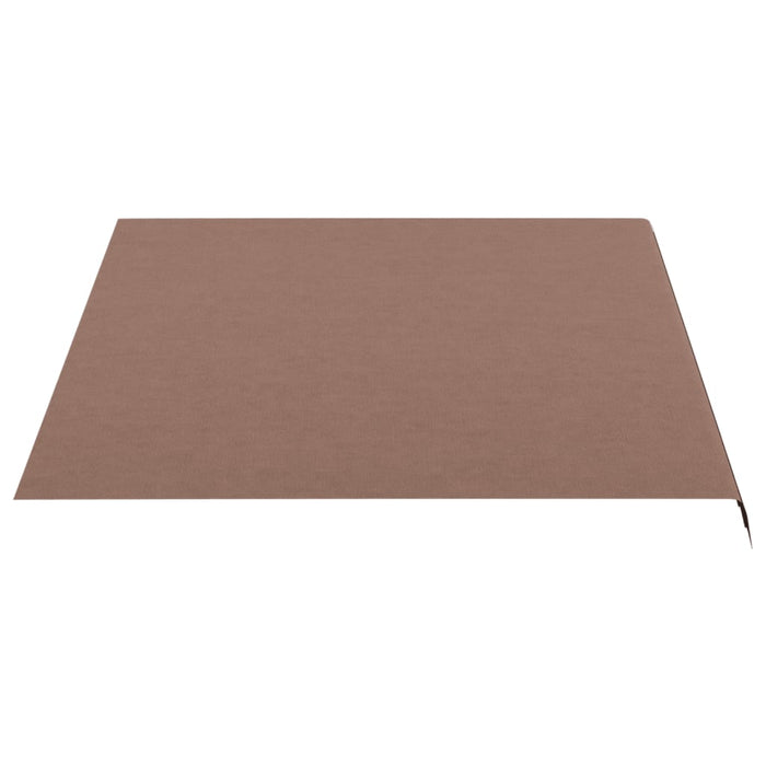Pânză de rezervă copertină, maro, 4x3 m, poliester WALTI