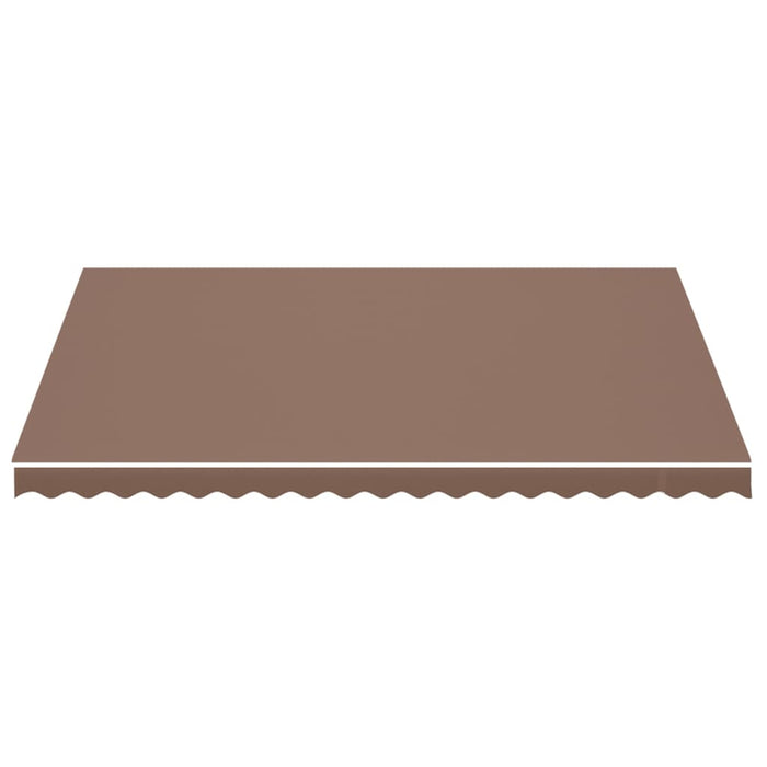 Pânză de rezervă copertină, maro, 4,5x3,5 m - WALTI WALTI