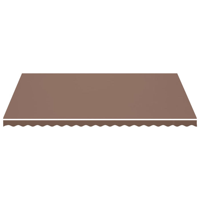 Pânză de rezervă copertină, maro, 5x3,5 m, poliester WALTI