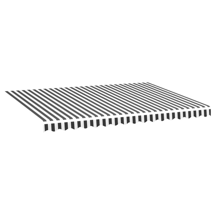 Pânză de rezervă copertină, antracit și alb, 4x3 m - WALTI WALTI