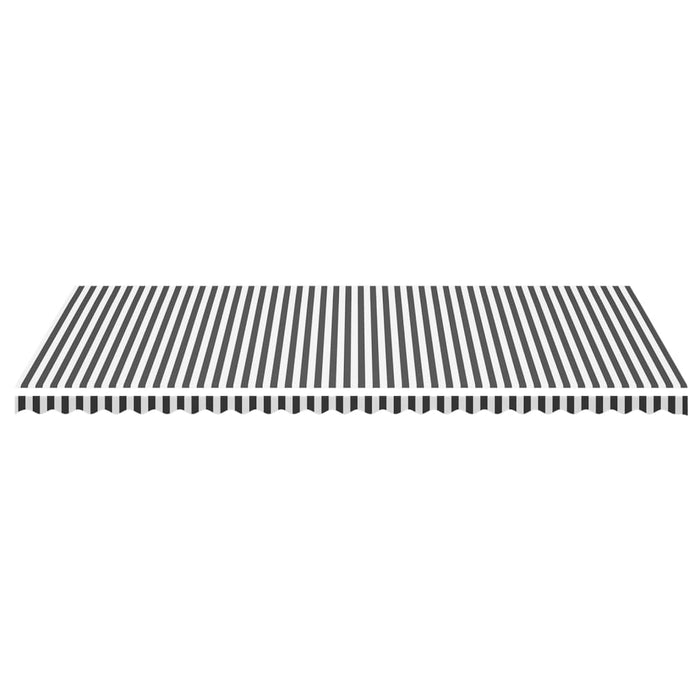 Pânză de rezervă copertină, antracit și alb, 6x3,5 m - WALTI WALTI