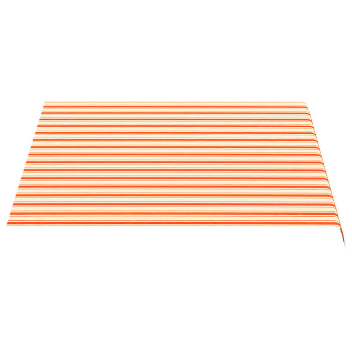 Pânză de rezervă copertină, galben și portocaliu, 3x2,5 m, poliester WALTI