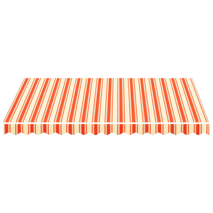 Pânză de rezervă copertină, galben și portocaliu, 3x2,5 m, poliester WALTI