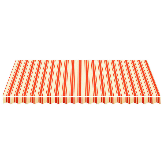 Pânză de rezervă copertină, galben și portocaliu, 4,5x3 m - WALTI WALTI