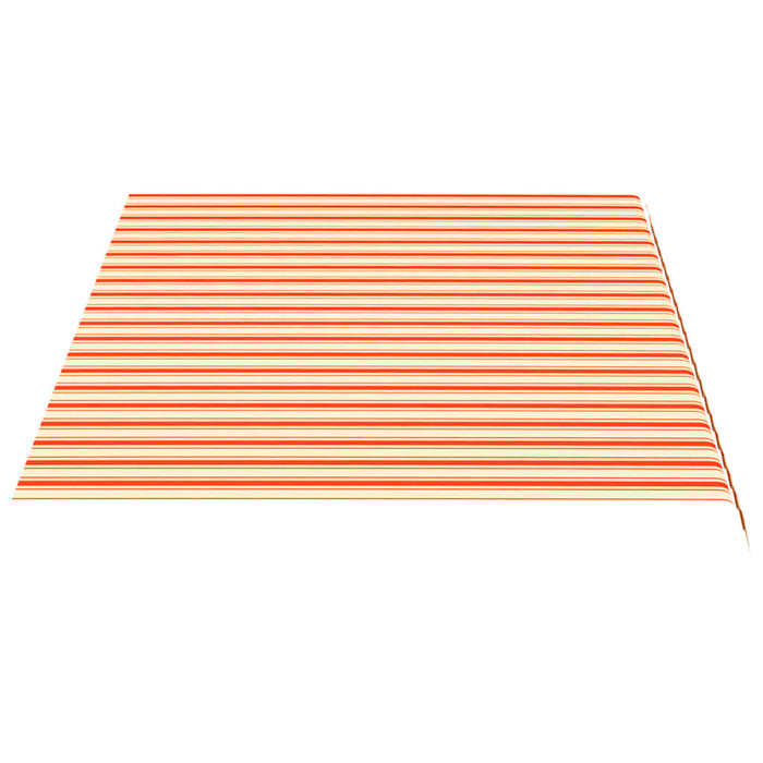 Pânză de rezervă copertină, galben și portocaliu, 4,5x3 m - WALTI WALTI