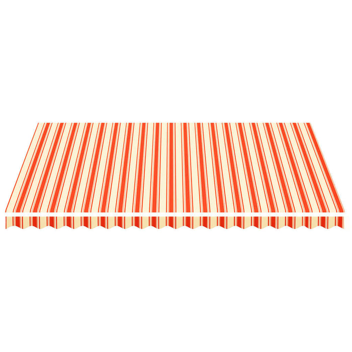 Pânză de rezervă copertină, galben și portocaliu, 4,5x3,5 m WALTI