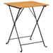 Set mobilier bistro pliabil, 3 piese, lemn masiv de acacia - WALTI WALTI