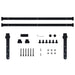 Set glisare ușă mini pentru dulap, oțel carbon, 183 cm - WALTI WALTI
