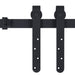 Set glisare ușă mini pentru dulap, oțel carbon, 200 cm - WALTI WALTI
