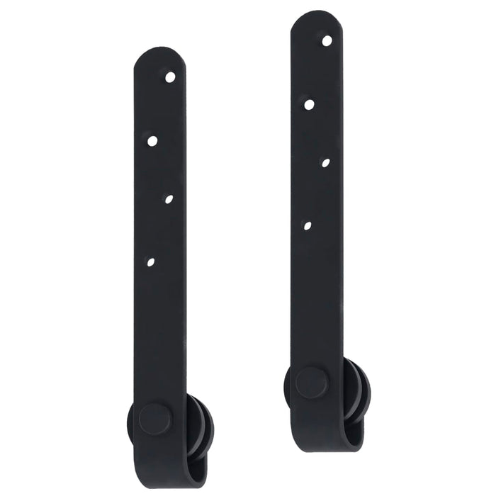 Set glisare ușă mini pentru dulap, oțel carbon, 200 cm - WALTI WALTI
