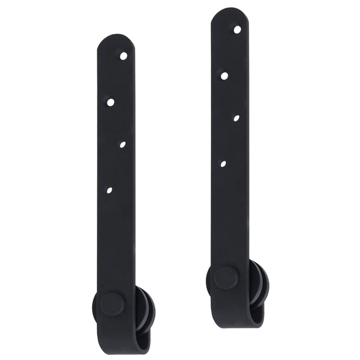 Set glisare ușă mini pentru dulap, oțel carbon, 122 cm WALTI