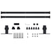 Set glisare ușă mini pentru dulap, oțel carbon, 183 cm - WALTI WALTI