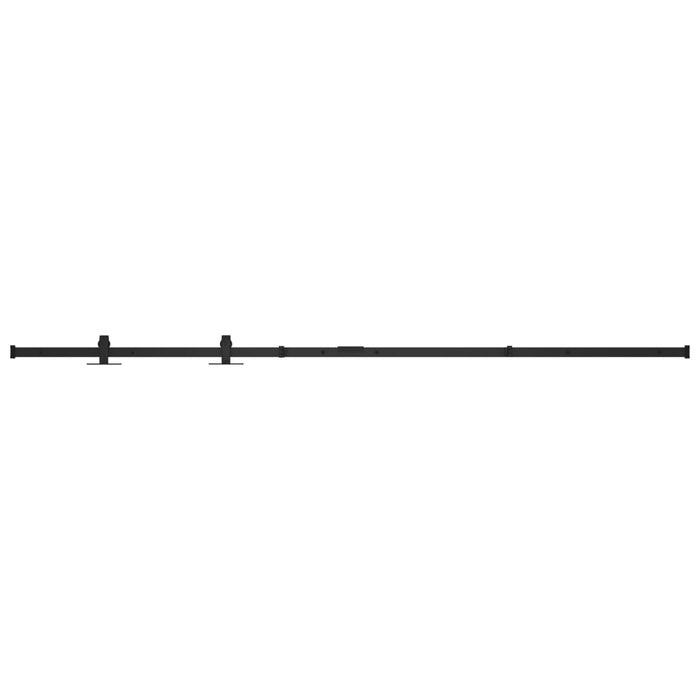 Set glisare ușă mini pentru dulap, oțel carbon, 200 cm - WALTI WALTI