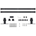 Set glisare ușă mini pentru dulap, oțel carbon, 200 cm - WALTI WALTI