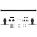 Set glisare ușă mini pentru dulap, oțel carbon, 122 cm - WALTI WALTI