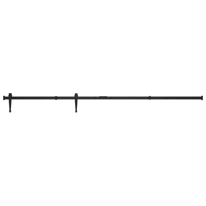 Set glisare ușă mini pentru dulap, oțel carbon, 183 cm - WALTI WALTI
