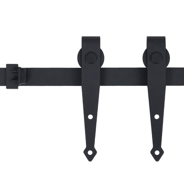 Set glisare ușă mini pentru dulap, oțel carbon, 183 cm - WALTI WALTI