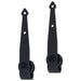 Set glisare ușă mini pentru dulap, oțel carbon, 200 cm - WALTI WALTI