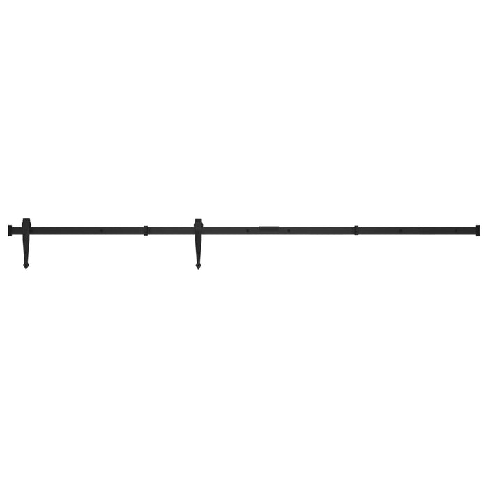 Set glisare ușă mini pentru dulap, oțel carbon, 152 cm WALTI