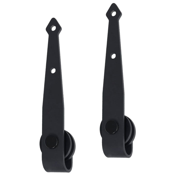 Set glisare ușă mini pentru dulap, oțel carbon, 152 cm WALTI