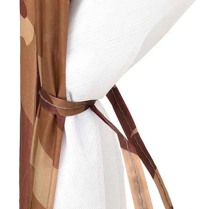 Cort de piscină, camuflaj, 500x433x250 cm, material textil WALTI