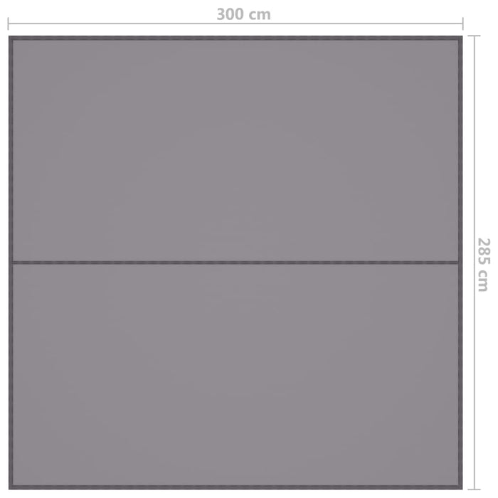 Prelată de exterior, gri, 3 x 2,85 m - WALTI WALTI