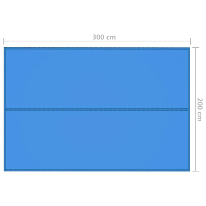 Prelată de exterior, albastru, 3x2 m WALTI
