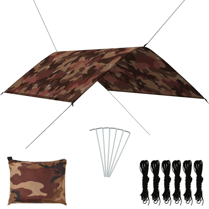 Prelată de exterior, camuflaj, 3x2 m WALTI