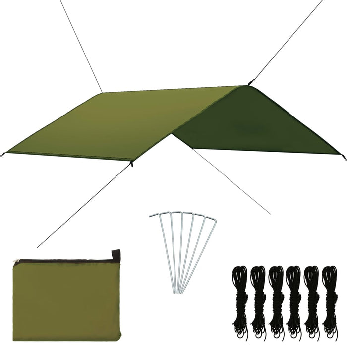 Prelată de exterior, verde, 4x4 m WALTI