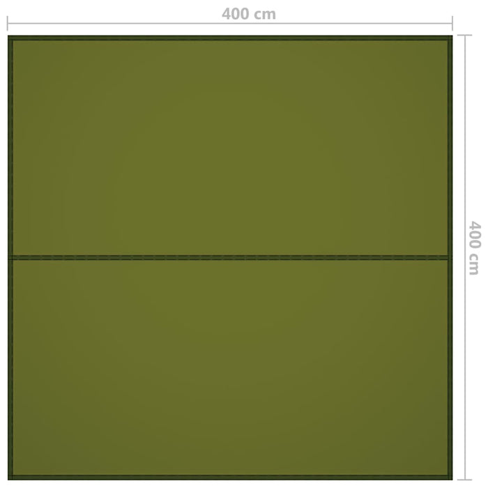 Prelată de exterior, verde, 4x4 m WALTI