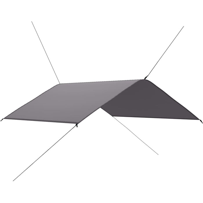 Prelată de exterior, gri, 4x4 m - WALTI WALTI