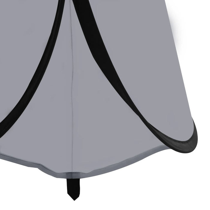 Cort de duș pop-up, gri WALTI