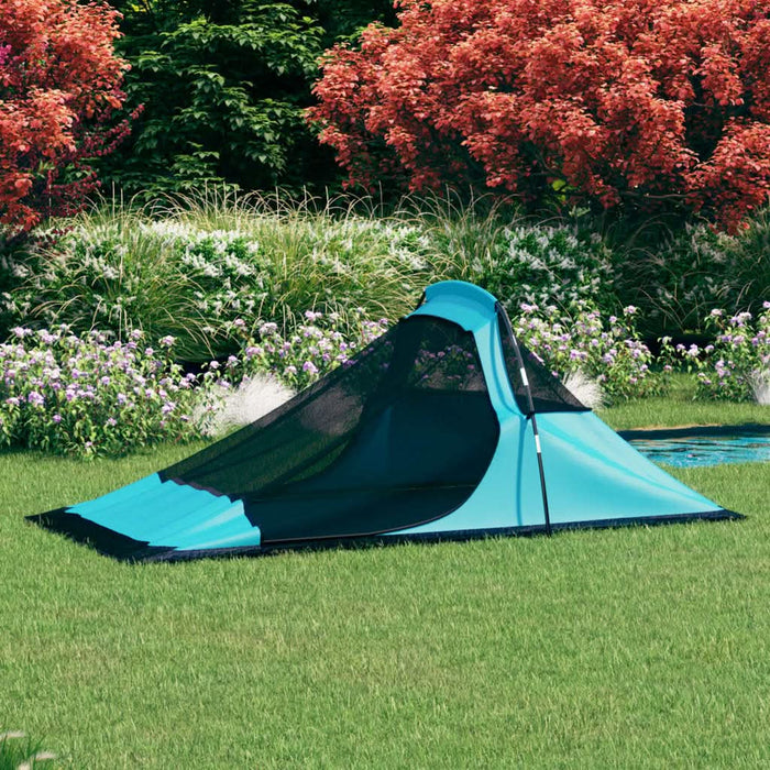 Cort de camping, albastru, 317x240x100 cm - WALTI WALTI