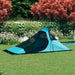 Cort de camping, albastru, 317x240x100 cm - WALTI WALTI