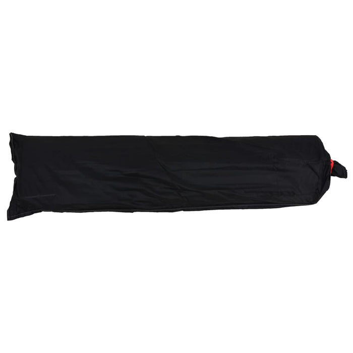 Cort petrecere cu LED, 4 pereți, gri&portocaliu, 3,6x3,6x2,3 m - WALTI WALTI