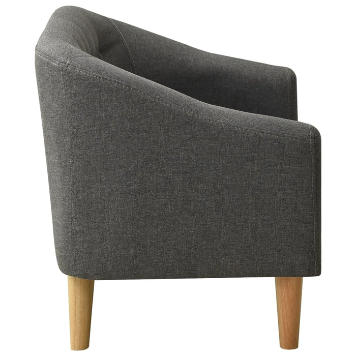 Canapea pentru copii, gri, material textil - WALTI WALTI