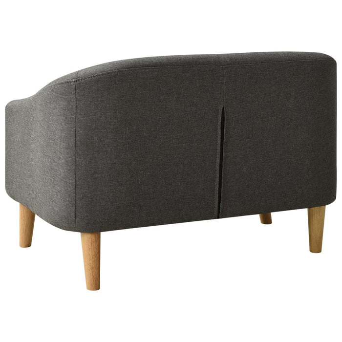 Canapea pentru copii, gri, material textil - WALTI WALTI